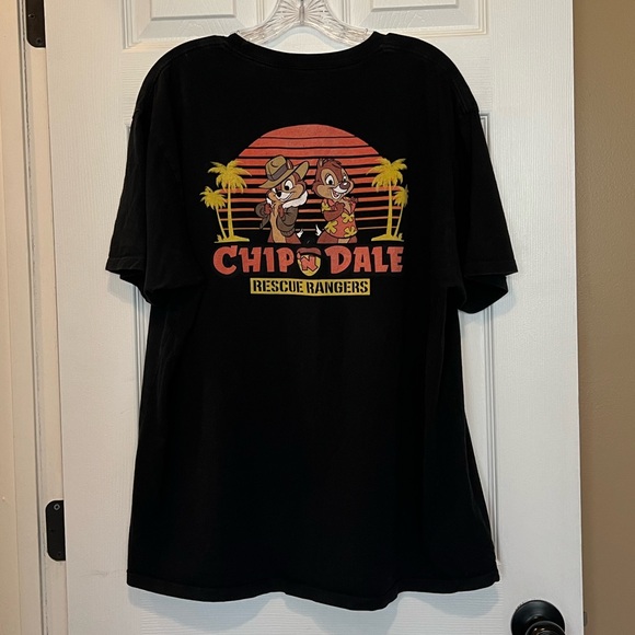 Men's Disney Chip and Dale Short Sleeve Graphic T-Shirt, Size XL - Picture 5 of 7